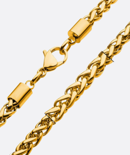 Men's Intricate Byzantine Chain – Woven Luxury